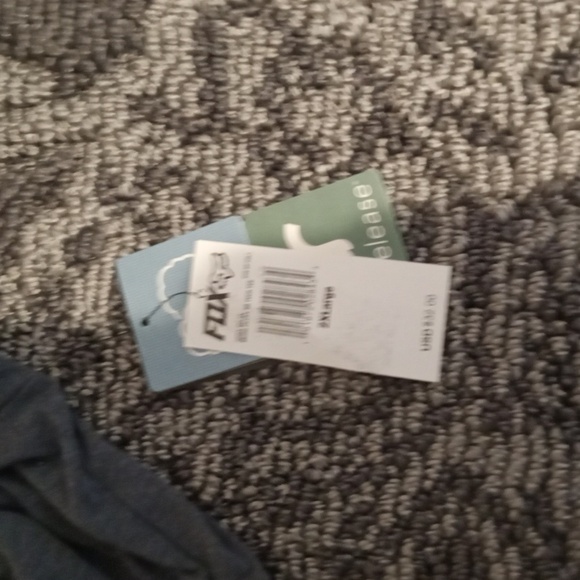 Fox Blue Short Sleeve Tee with Logo Dryrelease Freshguard Mens XXL - Picture 5 of 9